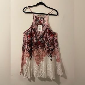 NWT Free People Intimately Floral Racer Back Cami